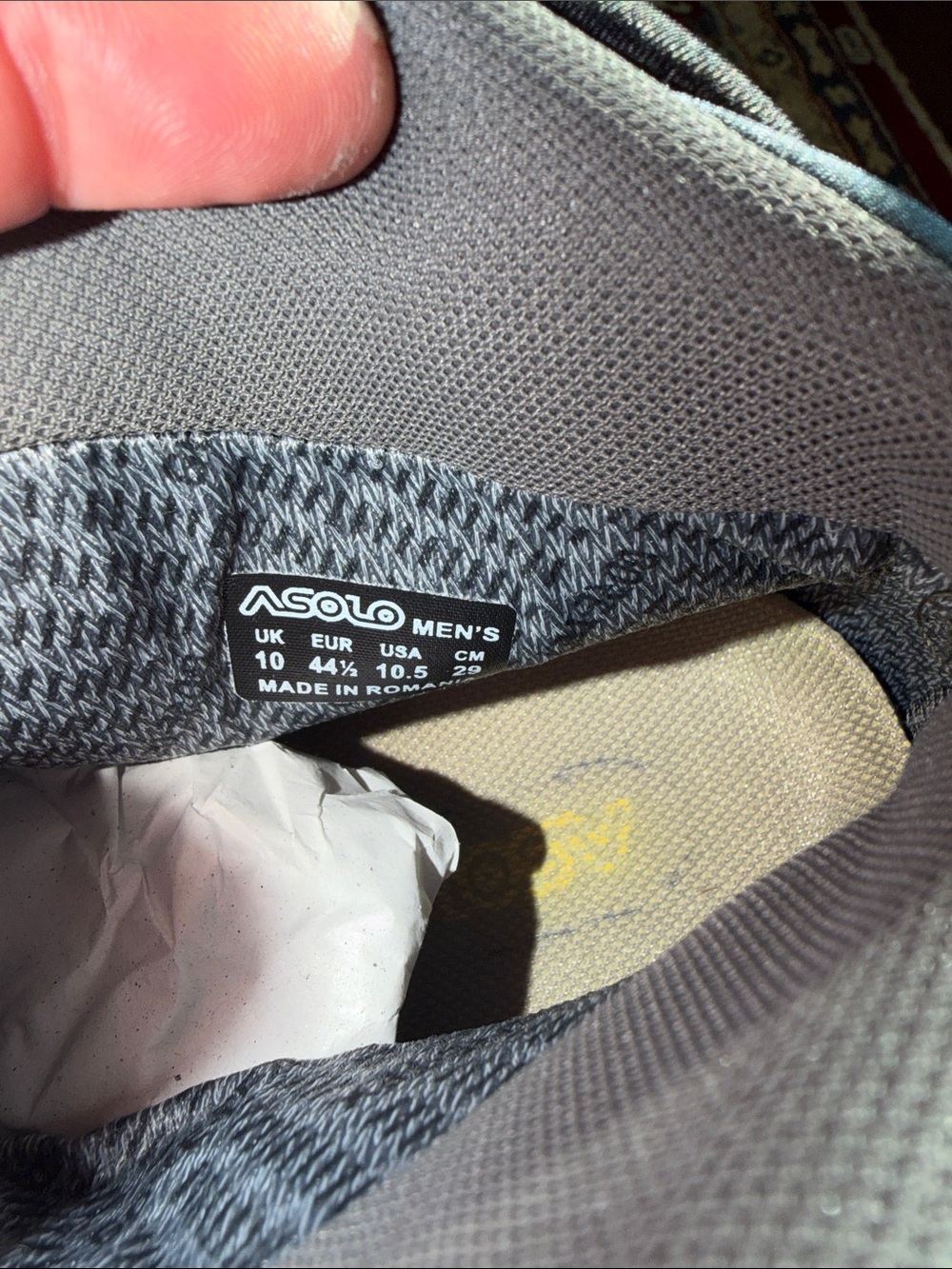 NEW Asolo Falcon Evo Jacquard GV Gore-Tex Hiking Boots Men's 10.5 Vibram Waterpr - Picture 6 of 10
